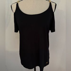 Micheal Kors black short sleeve top